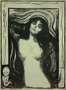 Madonna autorstwa Edvard Munch