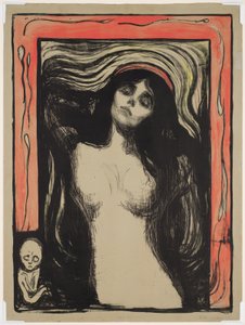 Madonna autorstwa Edvard Munch