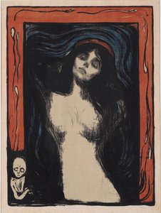 Madonna autorstwa Edvard Munch