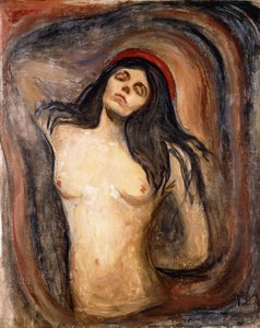 Madonna autorstwa Edvard Munch