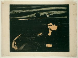 Melancholia III autorstwa Edvard Munch