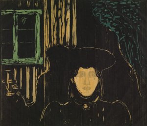 Blask księżyca autorstwa Edvard Munch