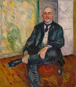 Portret Gustafa Schieflera autorstwa Edvard Munch