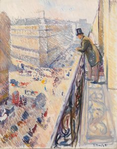 Rue Lafayette autorstwa Edvard Munch