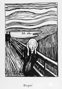 Krzyk autorstwa Edvard Munch