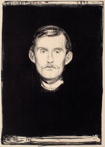 Autoportret autorstwa Edvard Munch