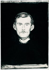 Autoportret autorstwa Edvard Munch