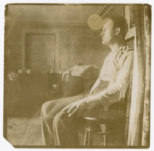 Autoportret Gdzieś na kontynencie I autorstwa Edvard Munch