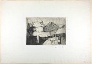 Dzień później autorstwa Edvard Munch