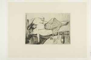 Dzień później autorstwa Edvard Munch