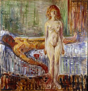 Śmierć Marata II Obraz Edvarda Muncha (1863-1944) autorstwa Edvard Munch