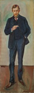 Francuz, Marcel Archinard, ok. 1904 (olej na płótnie) autorstwa Edvard Munch