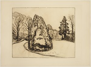 Ogród autorstwa Edvard Munch