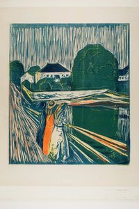 Dziewczyny na moście autorstwa Edvard Munch