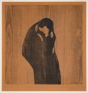 Pocałunek IV autorstwa Edvard Munch
