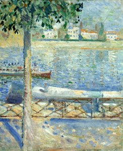 Sekwana w Saint-Cloud autorstwa Edvard Munch