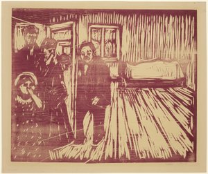 Zapach śmierci autorstwa Edvard Munch