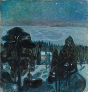 Biała noc autorstwa Edvard Munch
