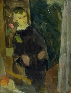Portret chłopca autorstwa Edvard Weie
