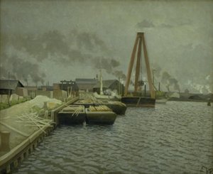 Odwzorowanie. Port w Kopenhadze autorstwa Edvard Weie