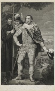 Lądowanie Krzysztofa Kolumba, rytowane przez Davida Edwina (1776-1841) autorstwa Edward (after) Savage