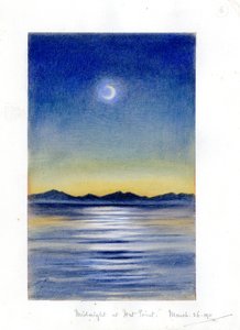 Północ w Hut Point autorstwa Edward Adrian Wilson