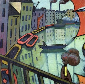 Rotherhithe (olej na płótnie)
