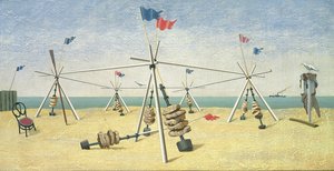 Kanał La Manche autorstwa Edward Alexander Wadsworth