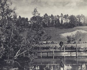 Tumbling Bay, na nośniku testu poniżej Fullerton (zdjęcie czarno-białe)