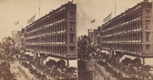 Ambasada Opuszcza Metropolitan do ratusza, 1860.
