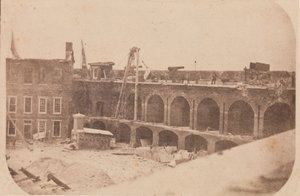 Ewakuacja Fortu Sumter, kwiecień 1861, kwiecień 1861.