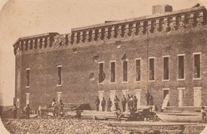 Ewakuacja Fortu Sumter, kwiecień 1861, kwiecień 1861.