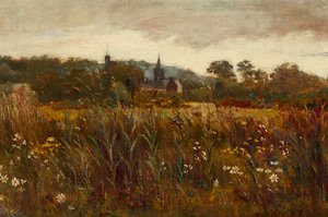 Spojrzenie Kirkcudbrighta (olej na płótnie) autorstwa Edward Atkinson Hornel