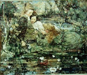 Staw Liliowy autorstwa Edward Atkinson Hornel