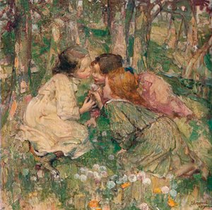 Co to jest godzina, c1904? autorstwa Edward Atkinson Hornel