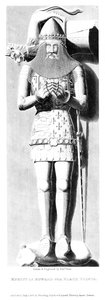 Wizerunek Edwarda Czarnego Księcia 1330-1376, 1824.