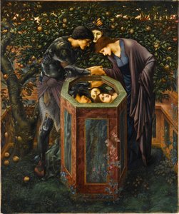 Głowa grozy autorstwa Edward Burne-Jones