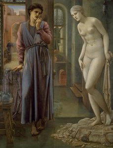 Pigmalion i obraz - Refreny dłoni autorstwa Edward Burne Jones