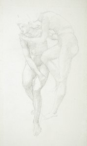 Siedząca kobieta autorstwa Edward Burne-Jones