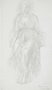 Siedząca kobieta autorstwa Edward Burne-Jones