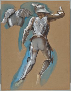 Studium do obrazu „Perseusz” autorstwa Edward Burne-Jones