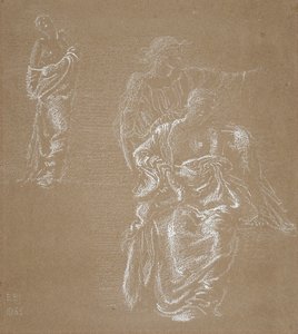 Trzy postacie autorstwa Edward Burne-Jones