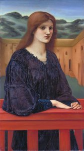 Wieczorny odpoczynek autorstwa Edward Burne-Jones