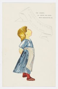 List do wnuczki artysty Angeli Thirkell (ołówek na papierze) autorstwa Edward Burne Jones