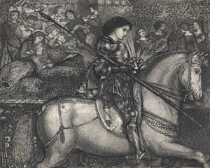 Sir Galahad autorstwa Edward Burne-Jones