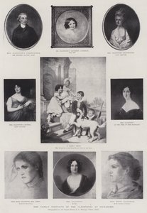 Portrety rodzinne Gladstones w Hawarden