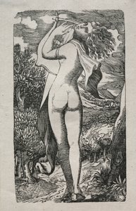 Bachantka lub Gracz na Lirze, 1829.