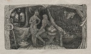 Komnata-Idylla autorstwa Edward Calvert