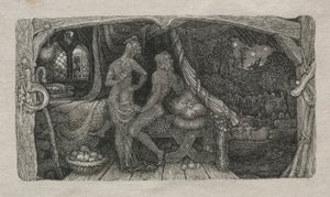 Komora-Idylla, 1829. autorstwa Edward Calvert