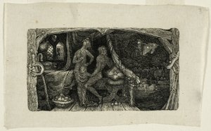 Idylla Komnaty autorstwa Edward Calvert